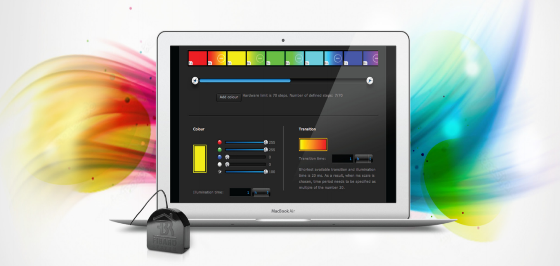Choose ambiance color of your choice Choose ambiance color of your choice