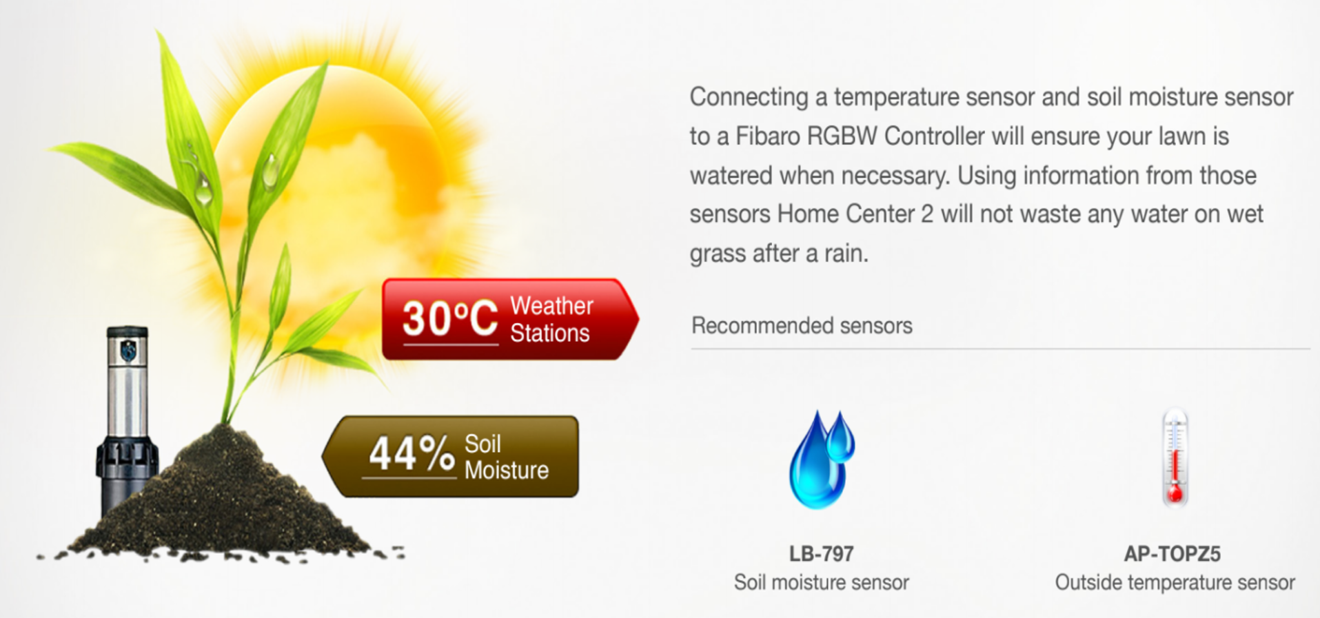 Automatic watering solution Automatic watering solution based upon soil humidity
